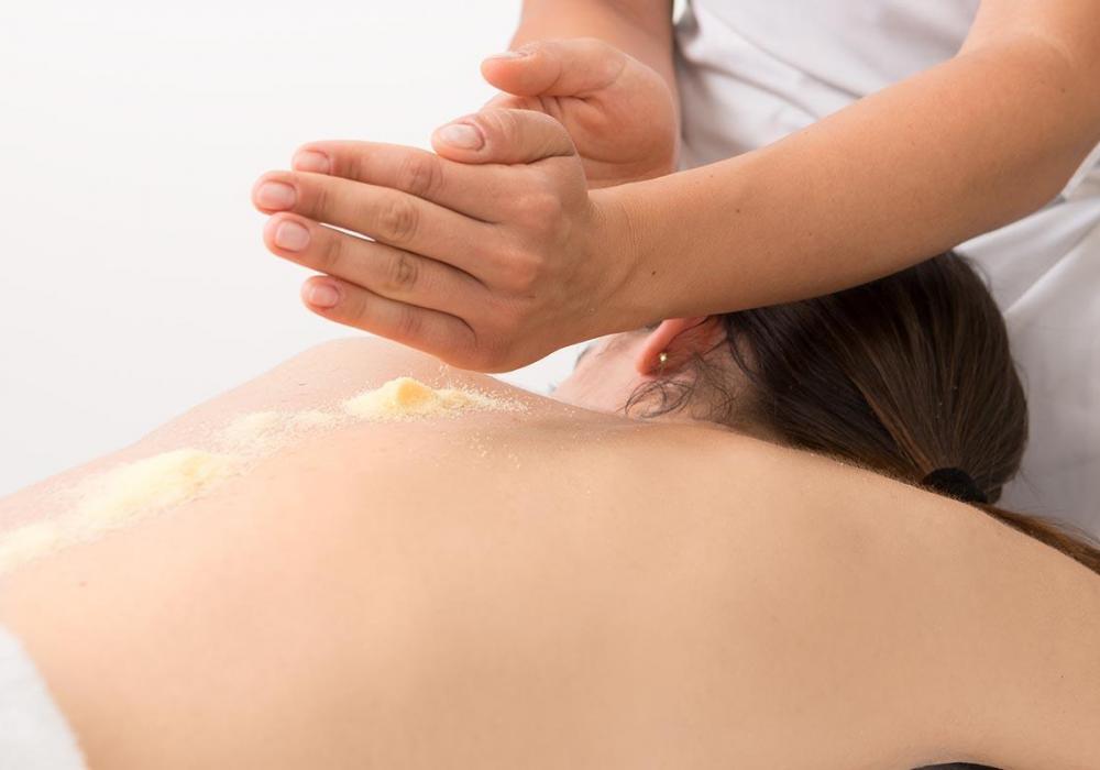 Massaggio esfoliante